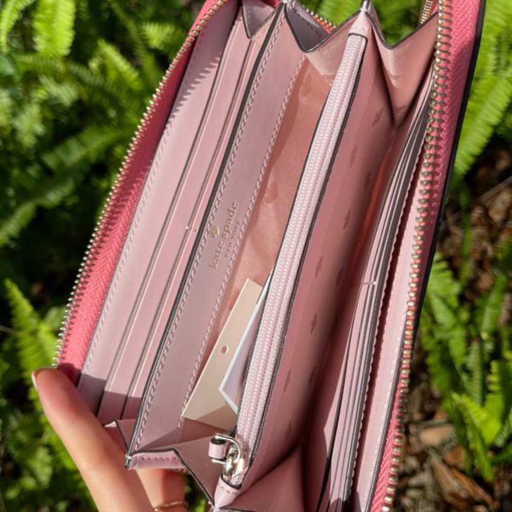 4xHP💝Kate Spade Picnic in the Park Continental wallet - Picture 2 of 4